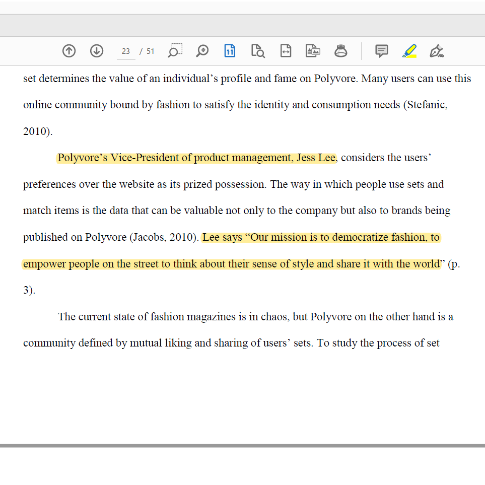 epirhapsody's tweet image. I&apos;m doing some research on online communities and read this paper on Polyvore by Maansi Aurora which has a quote from former co-founder in it. Considering how pv was just sold off, this quote is so ironic and sad! 😔
#BringBackPolyvore #polyvore