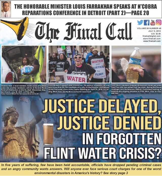 mosque_45's tweet photo. Check out the New Edition of @TheFinalCall ! Justice Delayed, Justice Denied in Forgotten #FlintWaterCrisis ?

 Read more at https://t.co/Xs4GKg36XL https://t.co/QMDTp1ZATi