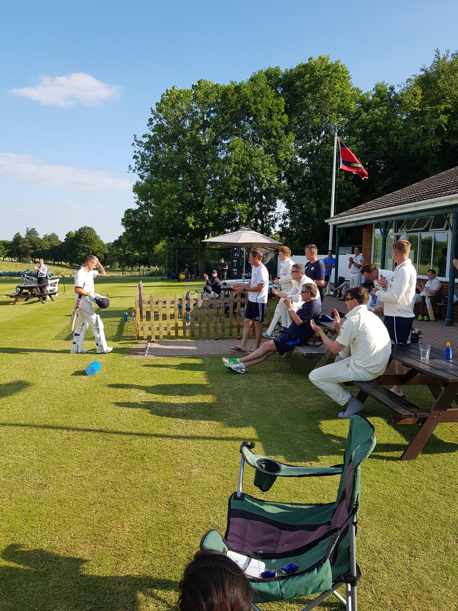 SapperCricket's tweet photo. Wicket number 2...is there time for 1 more? 74-2.
#RECC #NO188 #threefor https://t.co/Ktrws5Vk0M