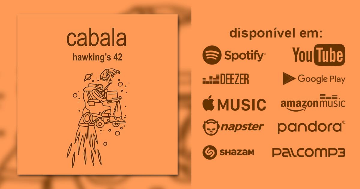 cabalarock's tweet photo. #Lançamento - Busque por banda Cabala nos principais sites e plataformas! #rock #hawkings42 #stephenhawking #douglasadams #cabala21anos https://t.co/PVCYUSh2Hf