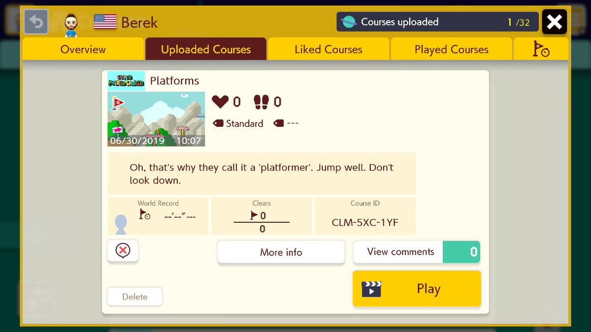 nyoder's tweet image. #SuperMarioMaker2 #NintendoSwitch