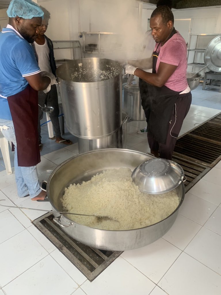 The food today was an aperitif, aromatic, palatable, nutritious, healthy, fresh. Yummy 😋 #new_chef at GDF
#الهيئة_الليبية_للإغاثة