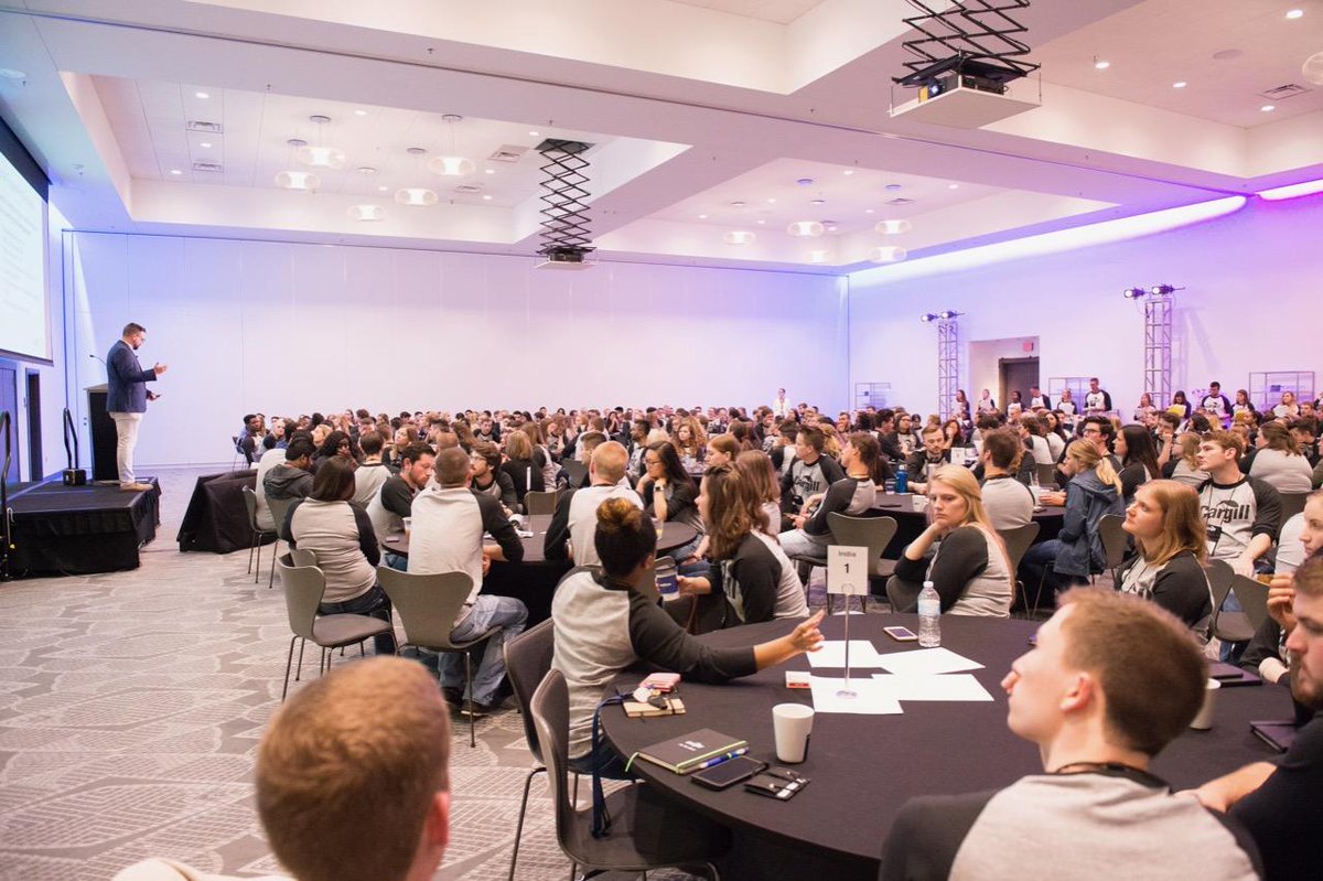 Last week, we welcomed over 300 interns to the #CargillIntern Forum in Minneapolis. These young leaders shared ideas in #sustainabledev, technology and innovation and show a passion for nourishing the world. We can't wait to see what they do next!
