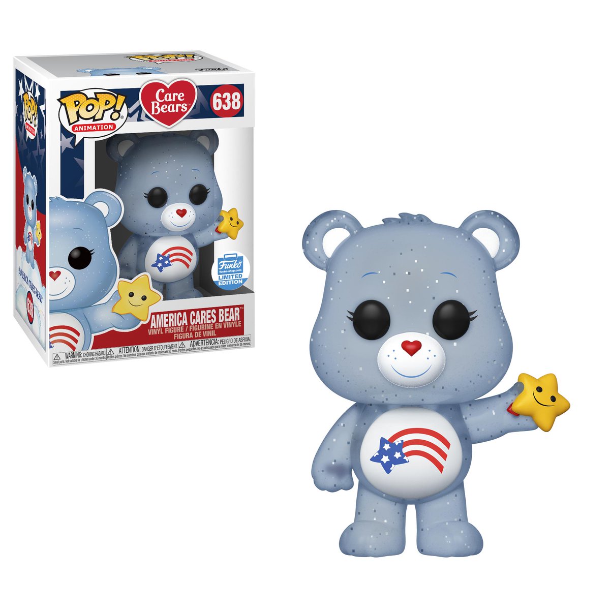 OriginalFunko's tweet photo. RT &amp; follow @OriginalFunko for a chance to win a Funko Shop Exclusive America Cares Bear Pop! https://t.co/GxcugRZi74 https://t.co/As4ACYWj7b