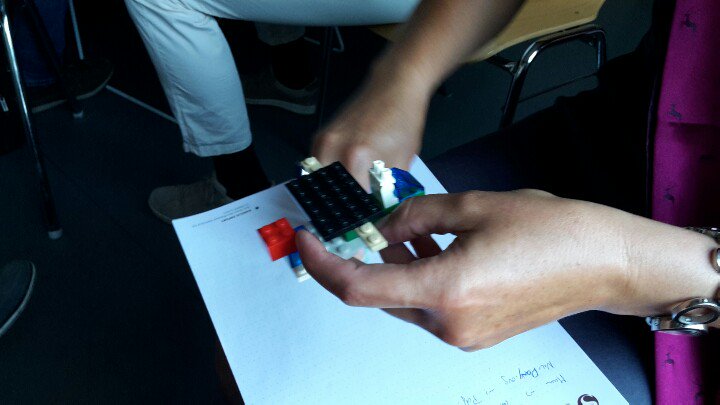 kingkarsten's tweet photo. #NewPay mit @Amalfitana75 
und wir starten mit Lego.
Denn es ist eine Challenge, und das reizt doch jeden. Zusammenführen, Kreativität, Hochkooperativ, Ergebnis feiern. Das ist #NewWork 
Heute zu Gast bei @NewWorkTh https://t.co/S72OCD8kQn