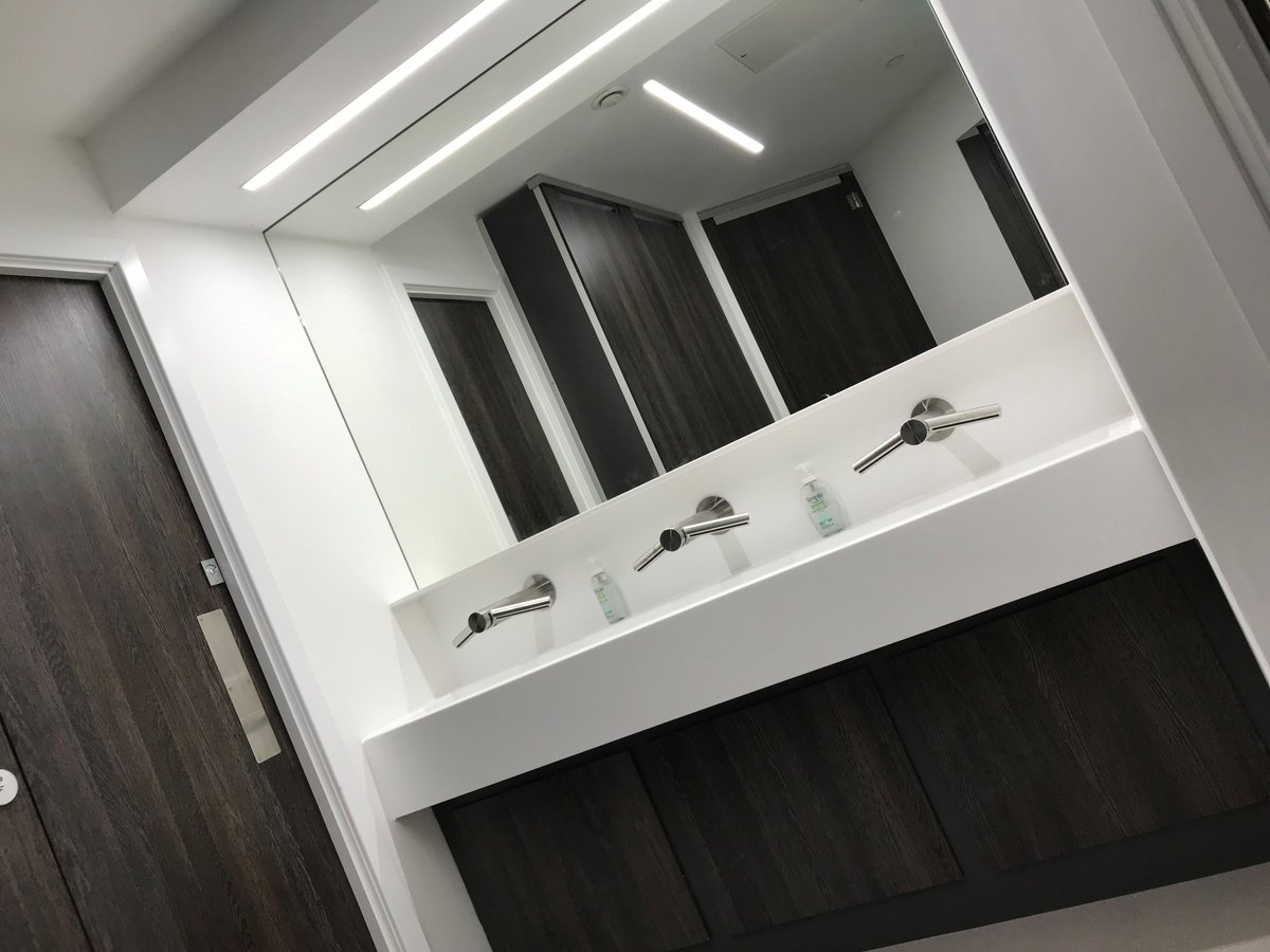 aci_contracts's tweet photo. Completed Ground Floor Washroom Refurbishment for Edinburgh Project.
Another 2 phases to go!!!  
#commercialwashrooms #commercialfitouts #officerefurbishment #acicontracts https://t.co/1FdEaYz8FE