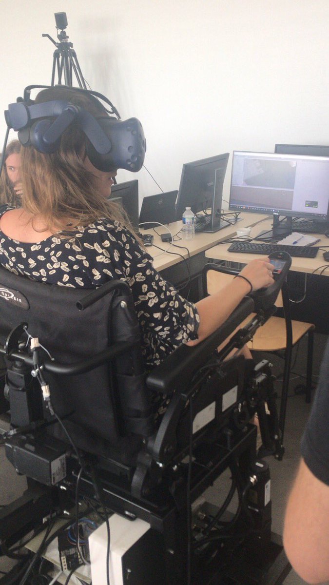 healthandeurope's tweet image. Checking out the new #ADAPTproject #assistivetechnology #virtualreality