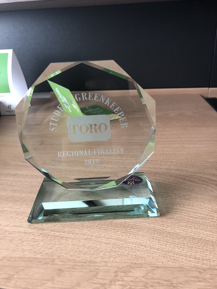 Feeling very proud of myself and how far I have come, thank you <a href="/brockram/">Kevan Glass</a> <a href="/klight72/">Kevin Light</a> <a href="/dgpennycuick/">Doug Pennycuick</a> for all your help, massive achievement and progression in this great industry for myself <a href="/BIGGALtd/">British & International Golf Greenkeepers Assn.</a> @TheToro thank you.