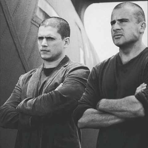 brothers Dominic Purcell And #WentworthMiller  Good day lovely
