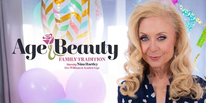 LEGENDARY @ninaland 😍👑 stars in 'Our Family Tradition'!! The latest #AgeandBeauty 🌹 👏🙌 . Watch #NinaHartley<a class="tags" href="/tag/ninaland">@ninaland</a><a href="/tag/ninahartley"class="tags"><span>#ninahartley</span></a><a href="/tag/stepdaughter"class="tags"><span>#stepdaughter</span></a><a href="/tag/ageandbeauty"class="tags"><span>#ageandbeauty</span></a>