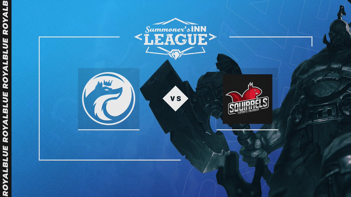 RoyalBlue_GG's tweet photo. The season finale for our @LeagueOfLegends lineup!
Playoffs for Div2 are almost here! Let's do this!!!
⚔Esport Erlangen
🕘9PM CEST
🇩🇪📺 https://t.co/CrW1JlES3k
🎙@FreshThanaTV
#Sinnleague #BackToDiv2 #LeagueOfLegends #esport https://t.co/cxqFhziGBb