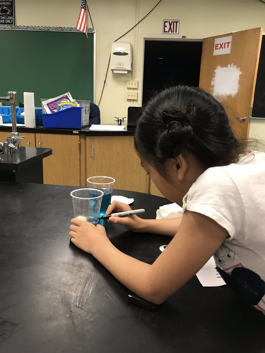 Today campers explored the effects of climate change on the Earth’s polar zones. #STEAMcamp2019 <a href="/southorangetown/">SOCSD</a>