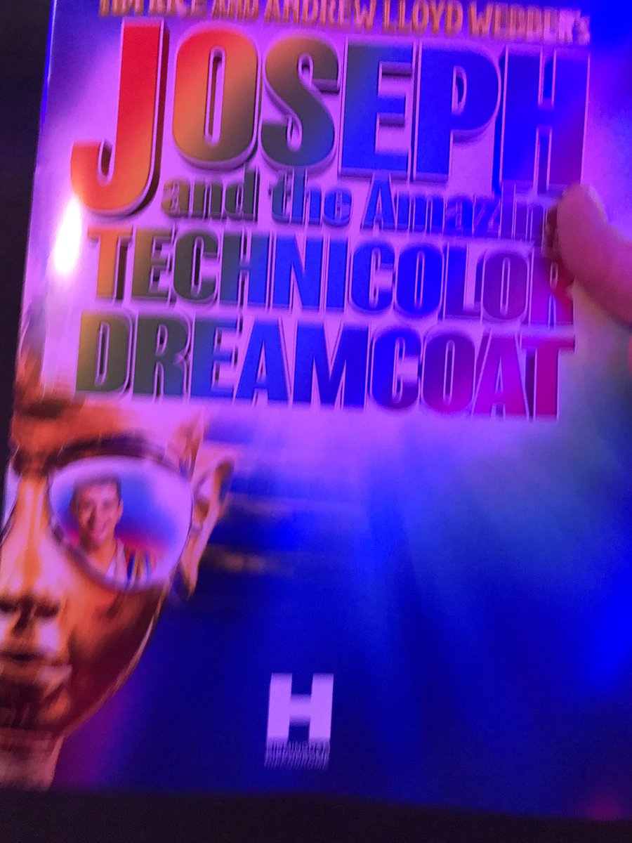 adam_ps's tweet image. All set here @brumhippodrome to see a bit of Joseph 🔴🔵⚫️ #JosephInBrum