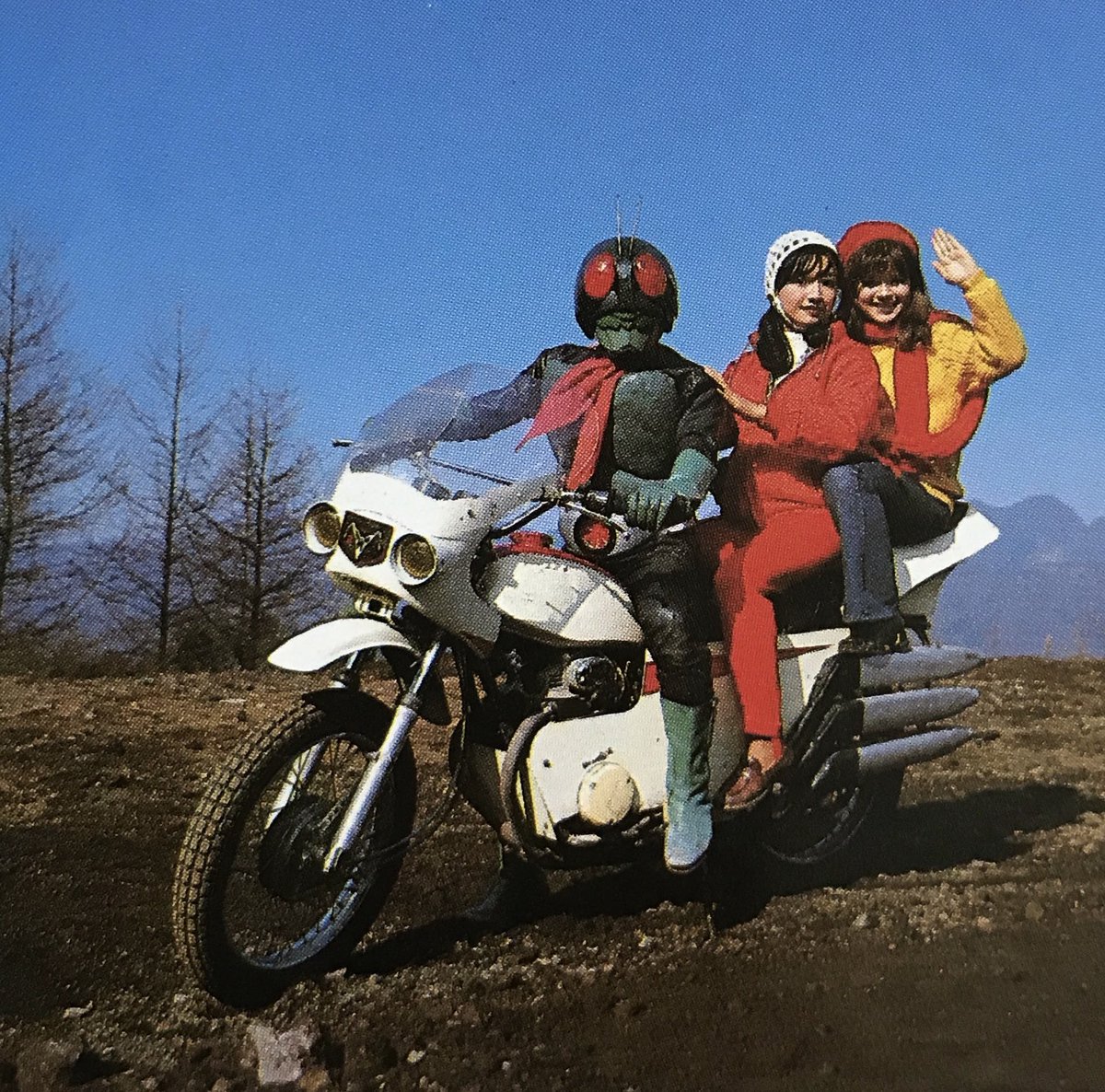 仮面ライダー」より桜島1号 改造サイクロン号特集…第40話「死斗！怪人