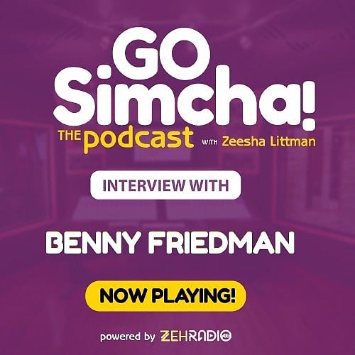 BennyMusics's tweet photo. Enjoy this interview I did with Zeesha from #gosimcha available on @ ZehRadio discussing songs, videos, Minnesota and the upcoming yomim tovim! Tonight on https://t.co/kpuYm62NEM  airing at 8pm! You can also find the podcast on iTunes. https://t.co/bLQE3ZUmnc