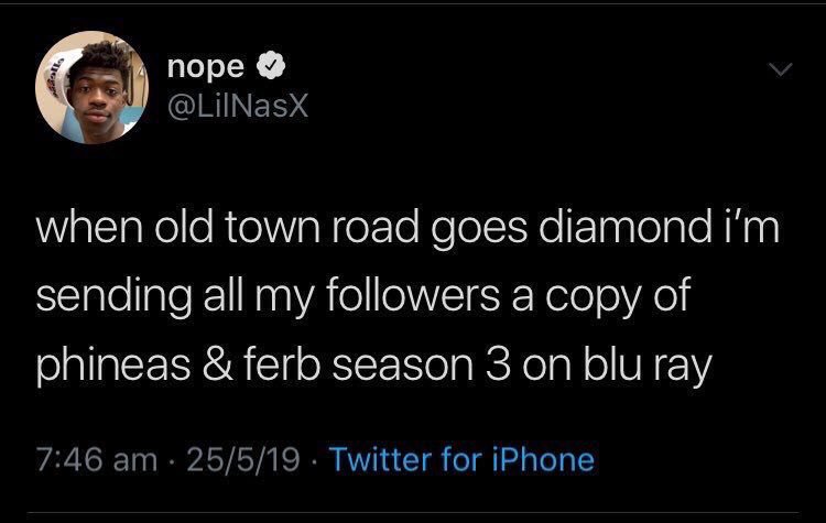 Little Nas X tweet media