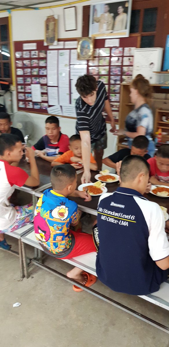 BSAKtrips's tweet photo. Was a very emotional day today visiting the orphanage and meeting such wonderful young people. Our @BSAKdofe Golds did us so proud and were really pleased with what they accomplished in a short space of time. We enjoyed dinner and games before a well earned rest #onlyatBSAK https://t.co/7NASITzEXE