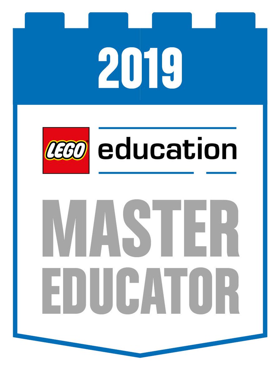 I’ve been selected as a @LEGO_Education Master Educator to help celebrate hands-on learning! Happy
to join this amazing group of educators! LEGOeducation.com/MasterEducators #LEGOedu
#LEGOmastereducator #LEGOconfidence