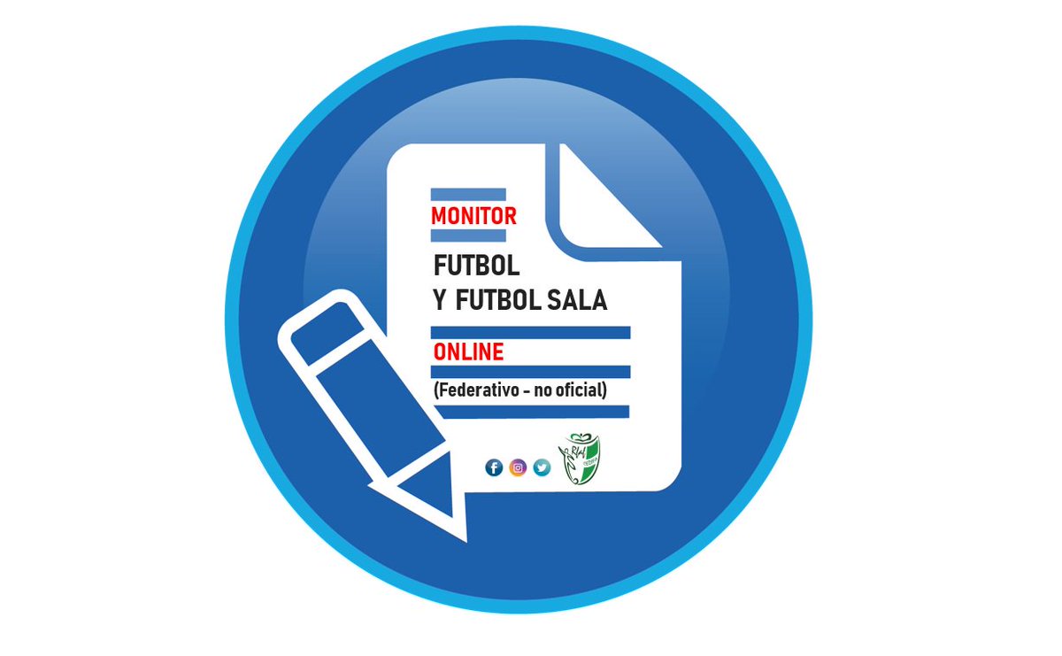 💻ONLINE 👩‍💻👨‍💻
🚨Monitor
✅(Federativo - no oficial)
✅Inscripción Abierta
▶️Fútbol
▶️Fútbol Sala

cedifa.org/pnfg/NNws_ShwN…