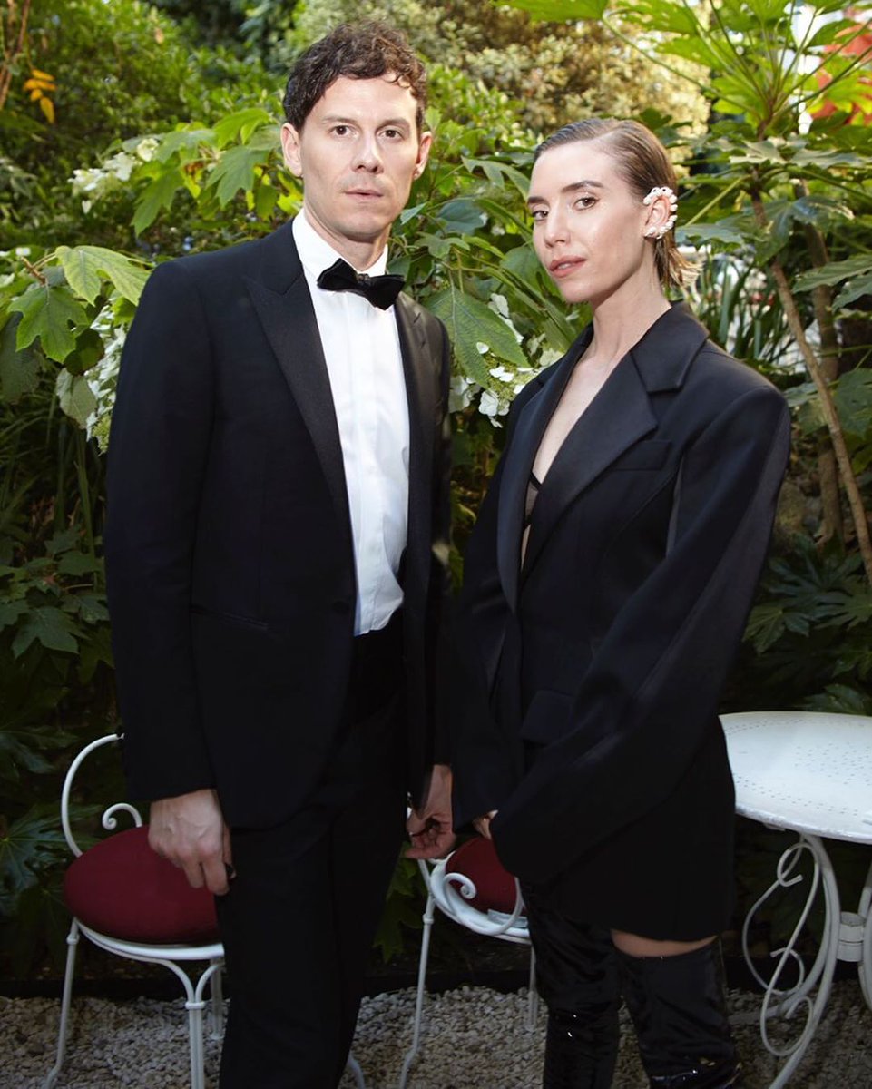 📷 • Lykke Li and Casey Cadwallader, the creative director of Mugler, at Le Trianon in Paris, France.

Published by Lykke Li on her official Instagram account.