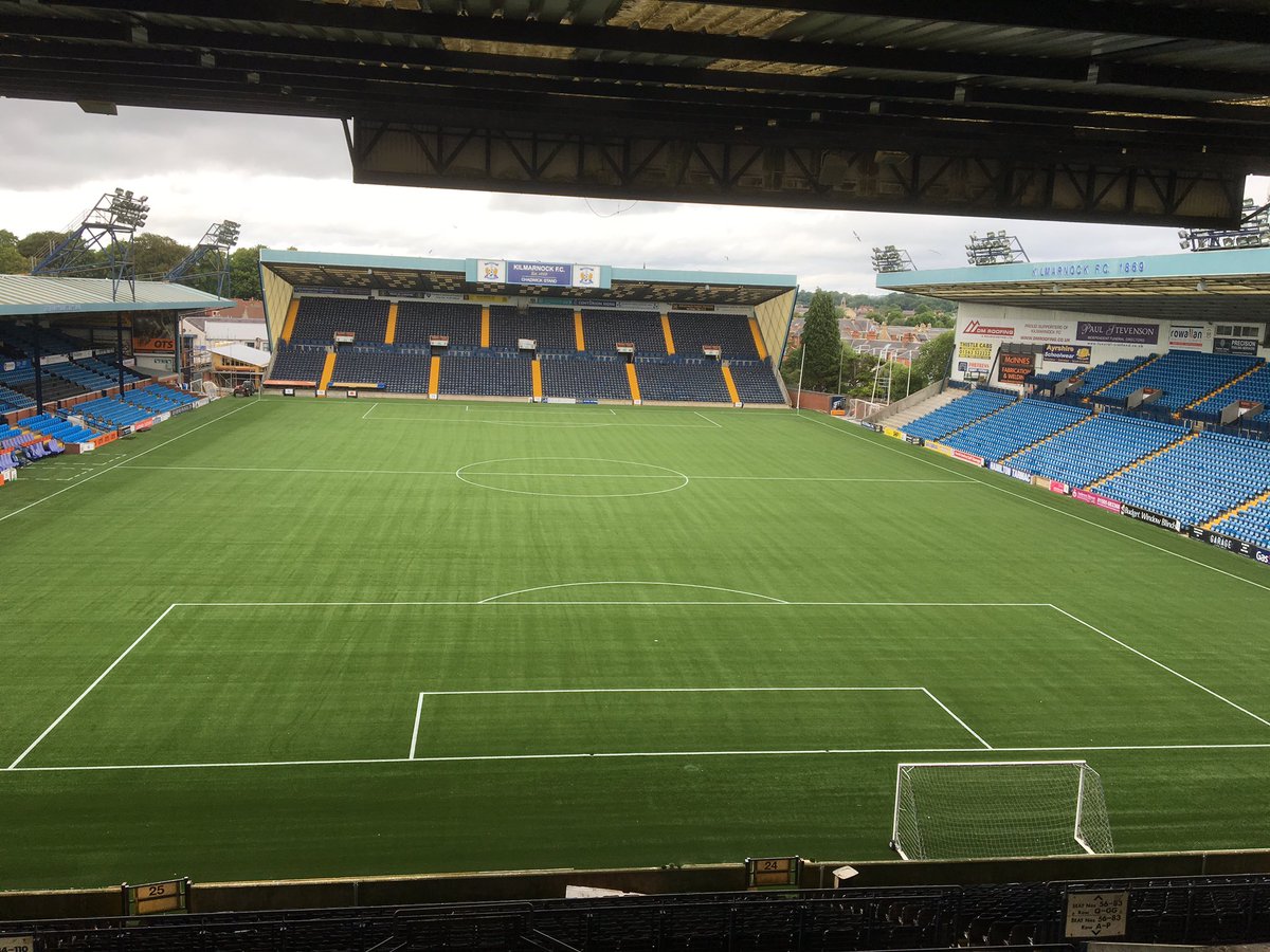 Kilmarnock FC a completed and tested, well done to the Allsports team. FIFA Quality Pro