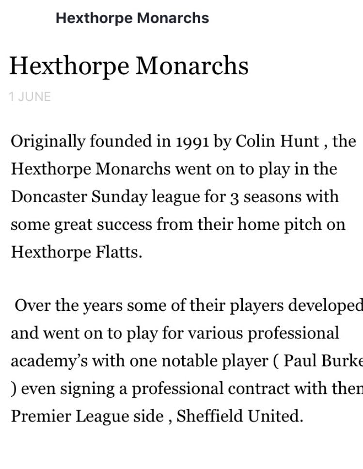 HexthorpePark's tweet photo. And we also now have a football club back at the park - Hexthorpe Monarchs - starting in August. Things are looking up! #hexthorpemonarchs https://t.co/BbptnkvpRM