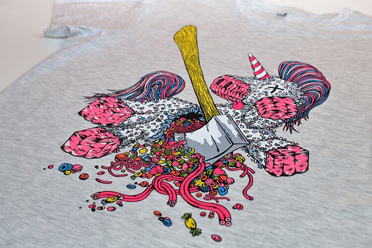 SnappedM's tweet image. Another excellent reason to visit us @ThePrinthaus @SnappedM this Saturday: 
Founding Printhaus partner Tom of @EdandFlo will be presenting his beautifully printed apparel range! check out some of the awesome designs :D