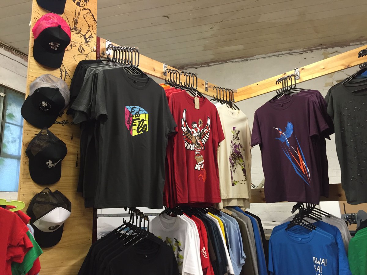 SnappedM's tweet image. Another excellent reason to visit us @ThePrinthaus @SnappedM this Saturday: 
Founding Printhaus partner Tom of @EdandFlo will be presenting his beautifully printed apparel range! check out some of the awesome designs :D