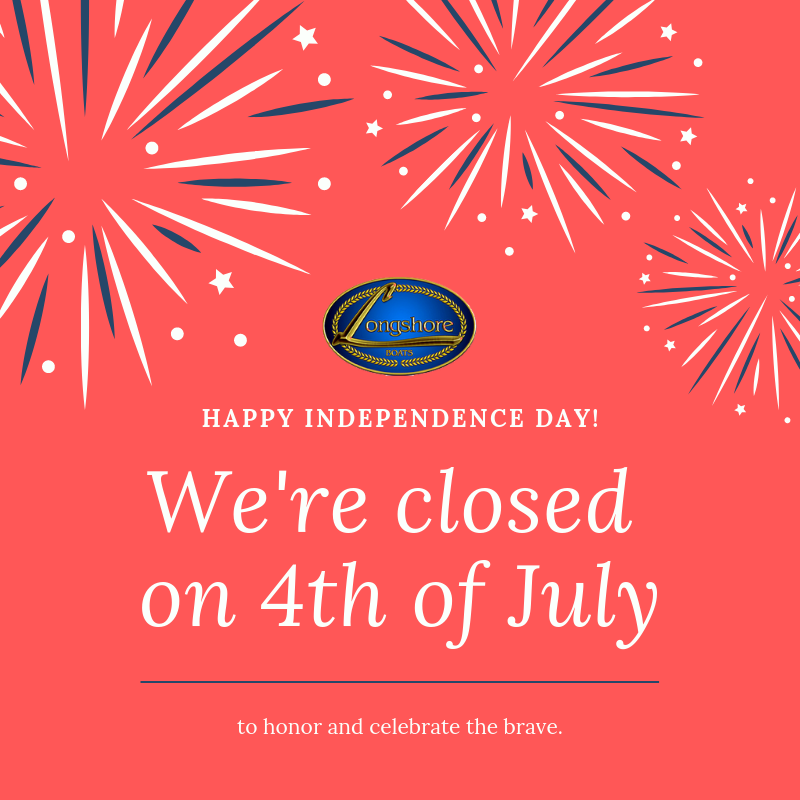 LongshoreBoats's tweet photo. We're hopping on a boat and closing down our dealership to celebrate Independence Day! We will resume normal business hours on Friday, July 5th. Enjoy your holiday! #happy4th https://t.co/v8sVGVLHNl