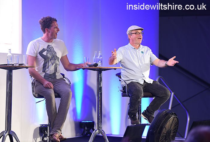 InsideWiltshire's tweet image. In pictures - @CVHISTORYFEST bit.ly/CVHF19Gallery #SalisburyHour #PhilHarding #HarryEnfield #history