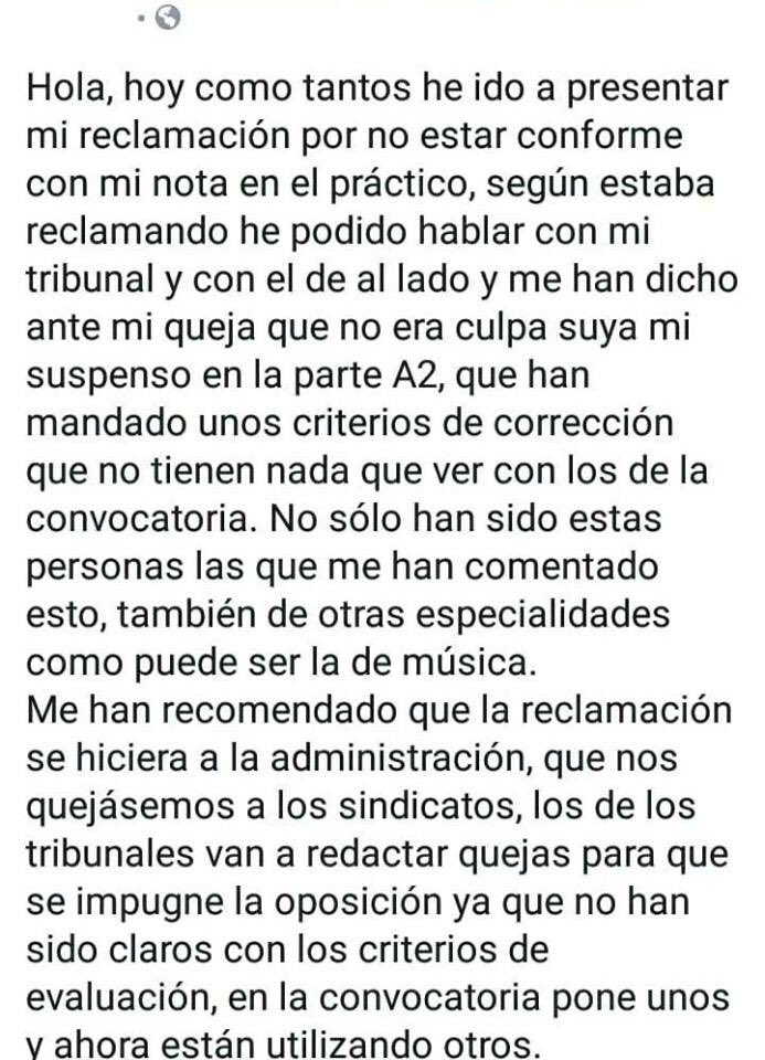 Afectados negligencia examen Maestros Madrid 2019 tweet media