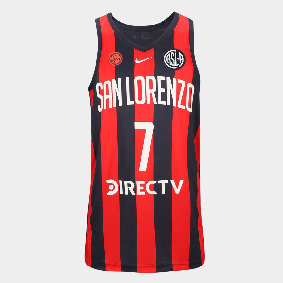 camiseta de basquet san lorenzo