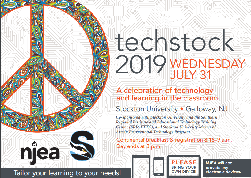 sriettc's tweet photo. NJEA Techstock 2019 on 7/31/19  #NJCHAT #Edchat https://t.co/TihSfzVh4T https://t.co/cjD7paN3Sa