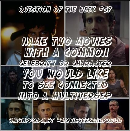 MGnPpodcast's tweet image. Let's get creative Movie Geeks. what crazy universe can you think of combining 2 films together by the celebrity or character

❓Question of the week❔is here. Comment for a possible shout out. Join us next wed. for a new ep. on #SpiderManFarFromHome 
#podernfamily #FilmTwitter