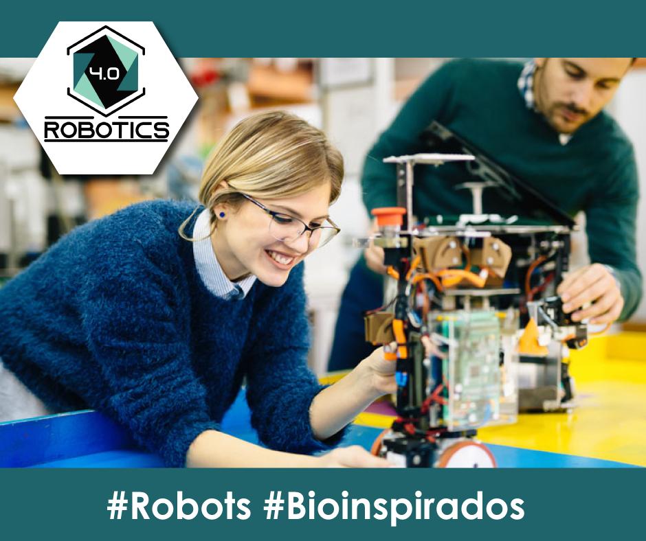 Robotics40com's tweet image. El verbo #Evolucionar suele transmitir la sensación de lentitud o demora. En Robotics 4.0 nos sentimos más identificados con el termino #Avanzar, ya que nuestros #Robots #Bioinspirados usan la mejor #Tecnología en #Robótica adaptables a cualquier tipo de proceso ¡Todo es posible!