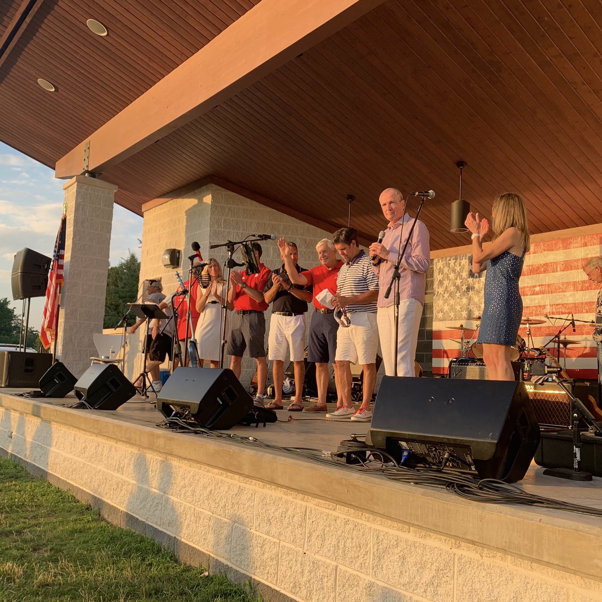 GovMurphy's tweet image. A fantastic evening in Ocean Township celebrating the values on which our nation was founded – freedom, liberty, and opportunity. Happy Fourth of July, everyone!