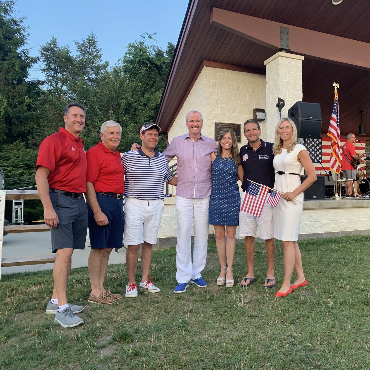 GovMurphy's tweet image. A fantastic evening in Ocean Township celebrating the values on which our nation was founded – freedom, liberty, and opportunity. Happy Fourth of July, everyone!