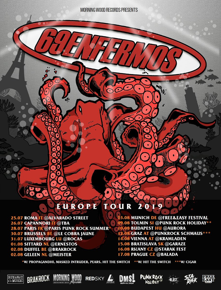 Beyond Stoked to announce our EUROPE TOUR 2019🔥🔥🔥