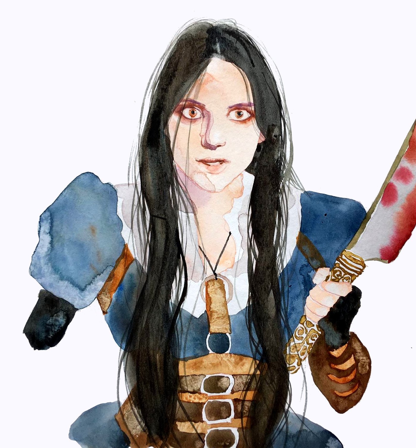 Nobi Girl Watercolor Twitter