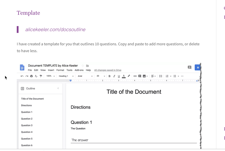 alicekeeler's tweet photo. Check out my template in today's blog post. It works well with my Pull the Tables Add on to save you HOURS! https://t.co/73TvBLjNPL #googleEDU https://t.co/y9oy3ygt6v