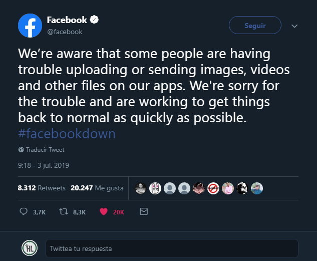 HackingEnVivo's tweet photo. Somos conscientes de que algunas personas tienen problemas para cargar o enviar imágenes, videos y otros archivos en nuestras aplicaciones. Lamentamos los problemas y estamos trabajando para que las cosas vuelvan a la normalidad lo más rápido posible.
👇
https://t.co/njLJ0TwpFZ https://t.co/8yvcgvpjJa