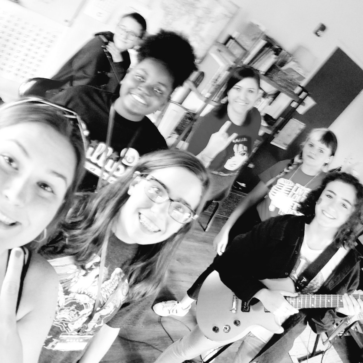 laurenham's tweet photo. These last two weeks of @GirlsRockBham camp were amazing, so many wonderful moments &amp; memories, all thanks to amazing women giving of themselves to shape a more empowered future for our girls! XOXO @TheDeadDeads @MMTortuga @tishimon  @kaykayfrayfray https://t.co/F3t8rUu7a0