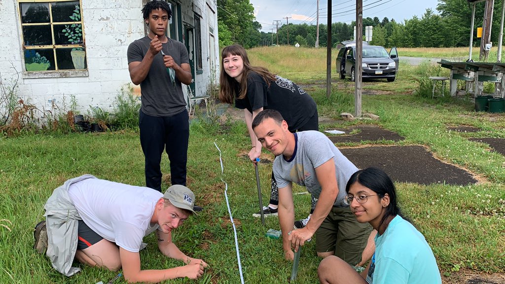 The_Wood_Lab's tweet image. Field sampling with the #pittcrew has wrapped up, we’ll miss you Kam, Audrey, and Pooja!!