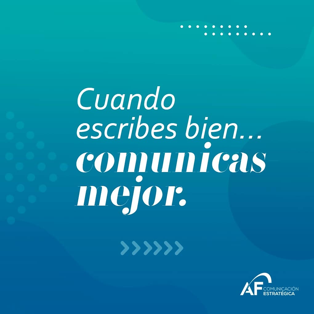 AFComunicacion's tweet photo. Escribir correctamente nos ayuda a comunicarnos de manera efectiva. ¡Hagamos buen uso del lenguaje! 
#comunicacion #comunicacionestrategica #comunicacionsocial  #AFCE #AFComunicaciónEstratégica #AFComunicación #ConsultandoAF #PinceladasDelLenguaje #Lenguaje #Ortografía https://t.co/o2jGYPiZlt