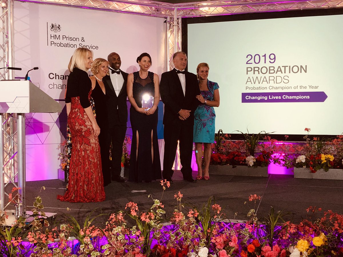 Well done our Seetec CRC colleagues for team of the year award for their work with ex-service users in mentoring difficult cases.