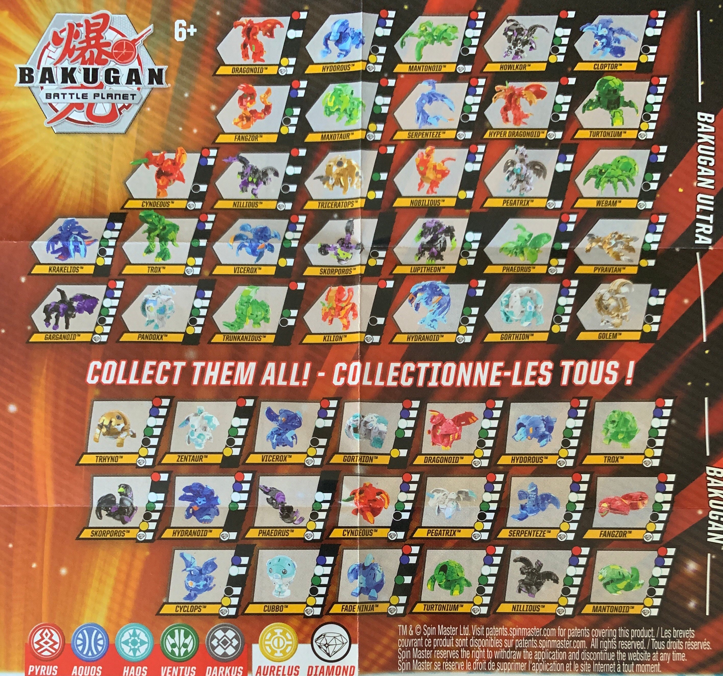 killing klassisk klippe Bakugan Wiki on Twitter: "A new #Bakugan checklist means new Bakugan, of  course! A recently acquired checklist shows several new variations of  existing Bakugan, as well as three new models we haven't