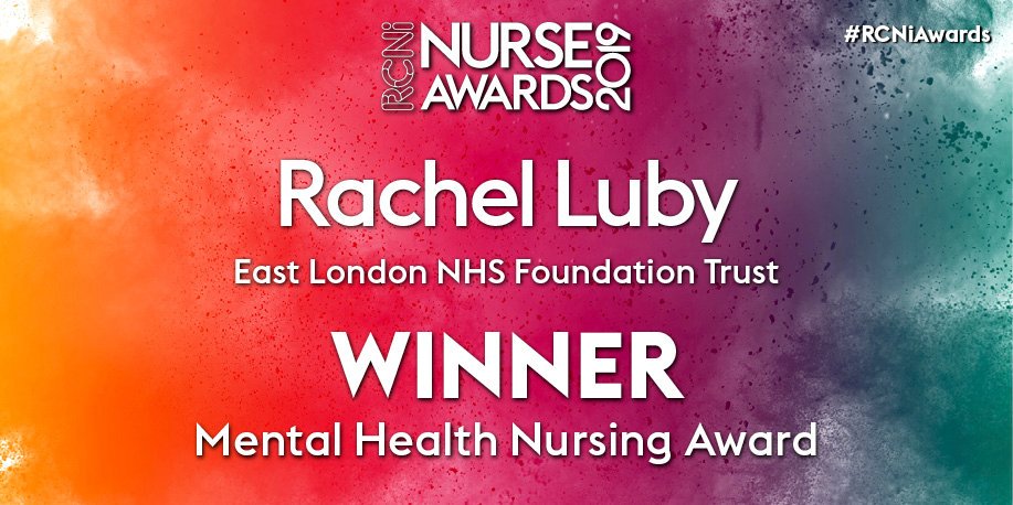 Nursing Standard (@nursestandard) on Twitter photo Congrats to #RCNiAwards winner <a href="/Rachel_Luby/">#Hello my name is Rachel</a>! 🥳🎉🎊 Clinical practice lead Rachel is on a mission to transform sexual health & approaches to intimacy in her forensic mental health unit at <a href="/NHS_ELFT/">East London NHS Foundation Trust (ELFT)</a>. More at nurseawards.co.uk Congrats to #RCNiAwards winner <a href="/Rachel_Luby/">#Hello my name is Rachel</a>! 🥳🎉🎊 Clinical practice lead Rachel is on a mission to transform sexual health & approaches to intimacy in her forensic mental health unit at <a href="/NHS_ELFT/">East London NHS Foundation Trust (ELFT)</a>. More at nurseawards.co.uk