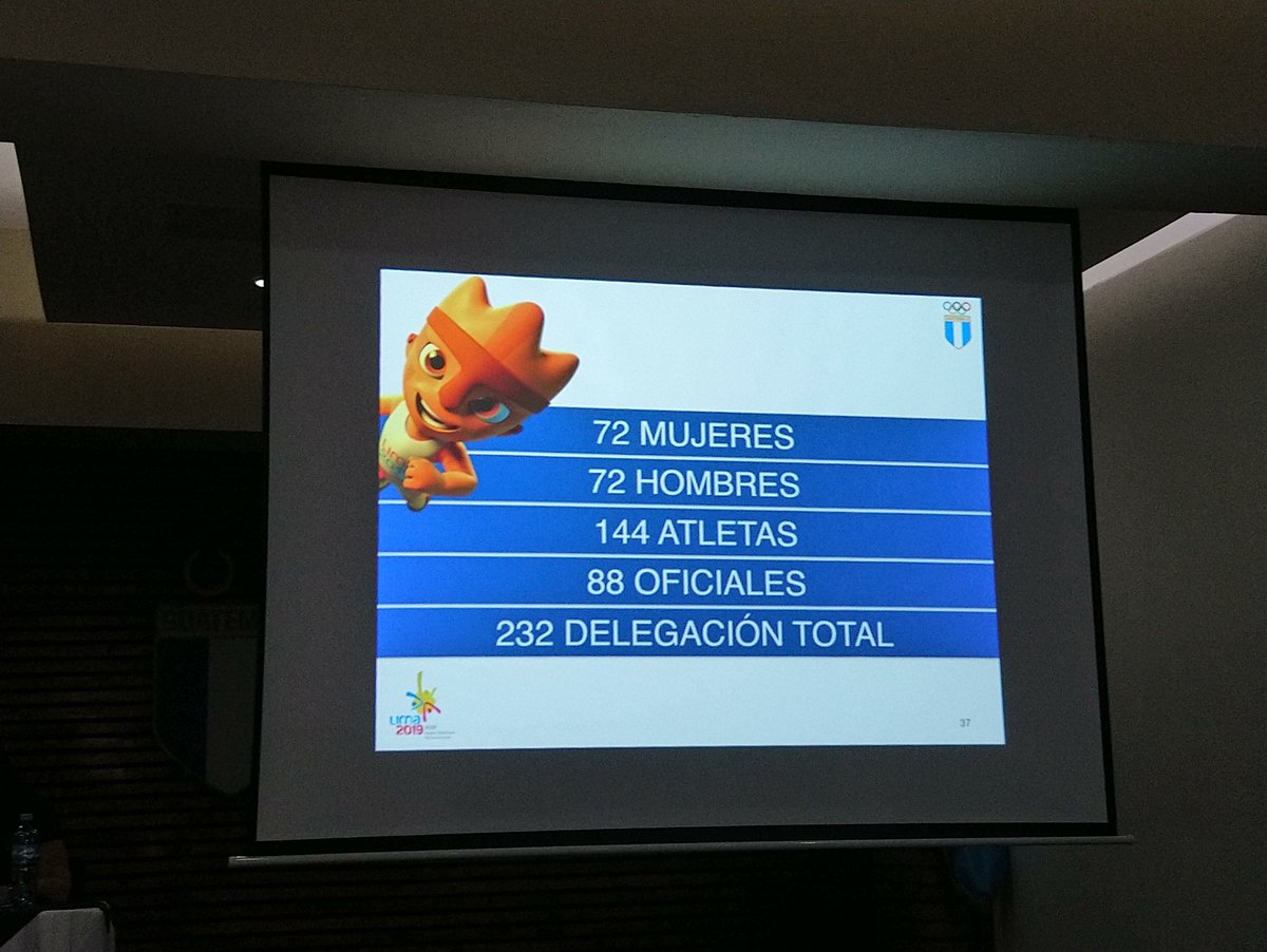 manuelchungt's tweet photo. #Lima2019 🙌💪🇬🇹
La delegación de Guatemala que competirá en Juegos Deportivos Panamericanos @Lima2019Juegos
estará conformada por 144 atletas. 
#JugamosTodos https://t.co/GnxGKFgCG4