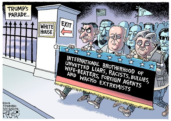 EandPCartoons's tweet photo. Rob Rogers, Andrew McMeel Syndication, @Rob_Rogers #CBP #CustomsBorderProtection #KKK #Republicans https://t.co/6Nkw4v9KIP