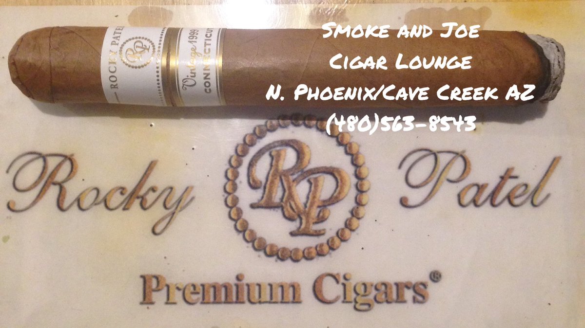SmokeandJoeAZ's tweet photo. A beautiful @RockyPatelCigar Vintage 1999.    #Cigar #Cigars #CigarLife #CigarAficionado #CigarOfTheDay #CigarSociety #CigarSnob #Cigarians #CigarLover #CigarWorld #CigarStyle #CigarBoss #CigarSmoker #CigarTime #CigarSmoking #BOTL #BOTLAZ #SOTL #Stogie #Tobacco #rockypatelcigars https://t.co/EMAxD8TAkK